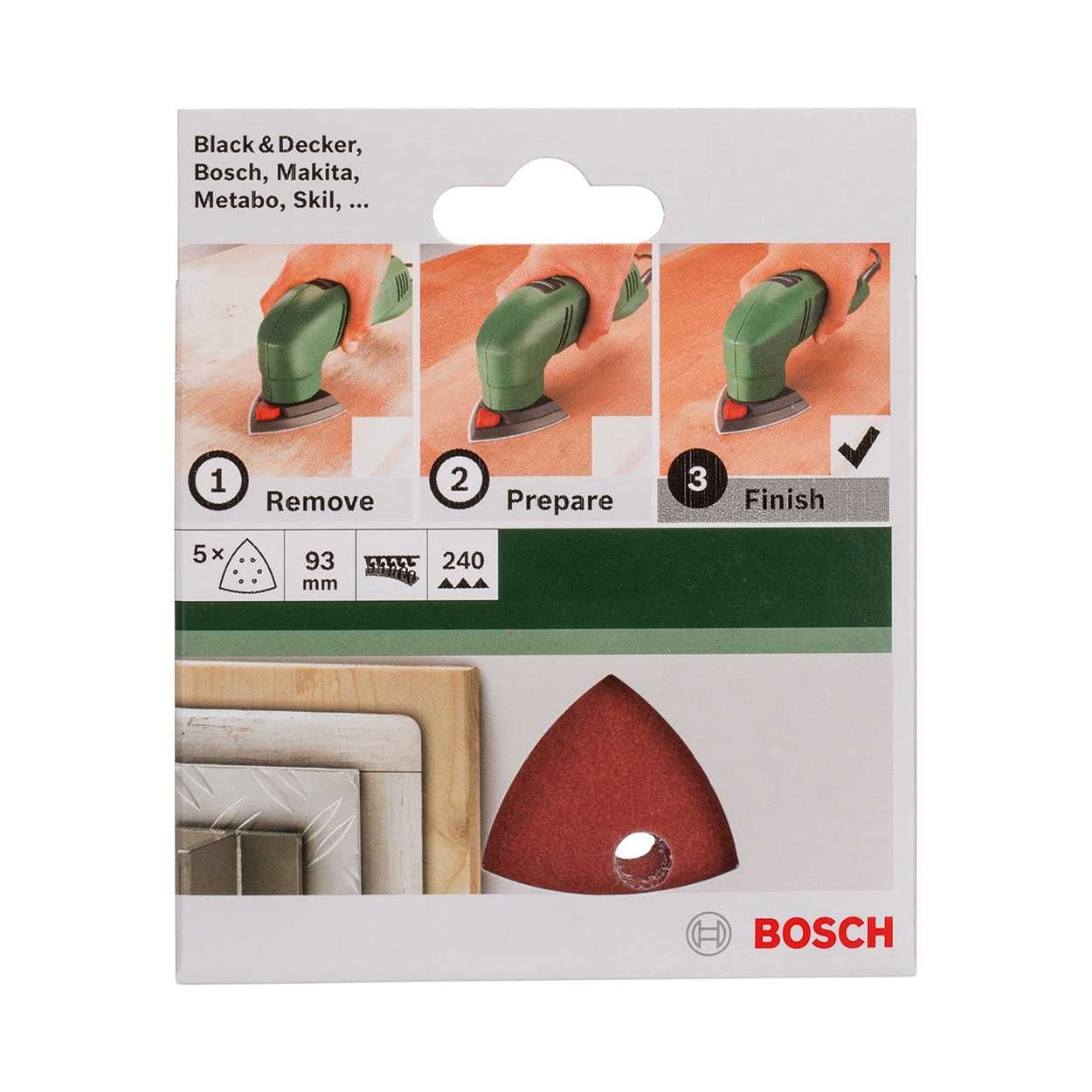 Bosch Sanding Sheet Set for Delta Sander - 5 Piece