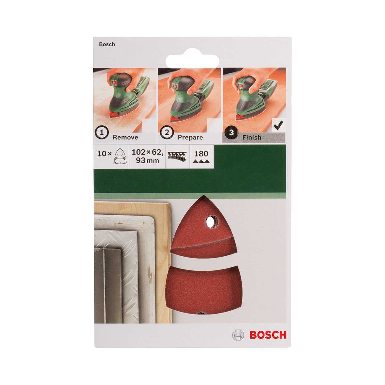 Bosch Sanding Sheet Set for Multi-Sanders - 10 Pieces