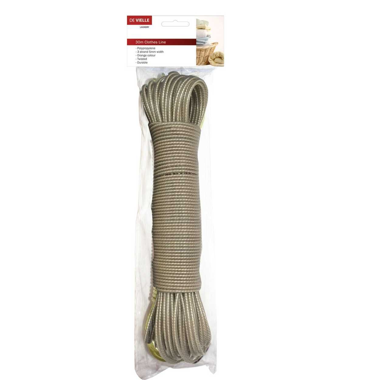 De Vielle Steel Core Clothes Line 30m
