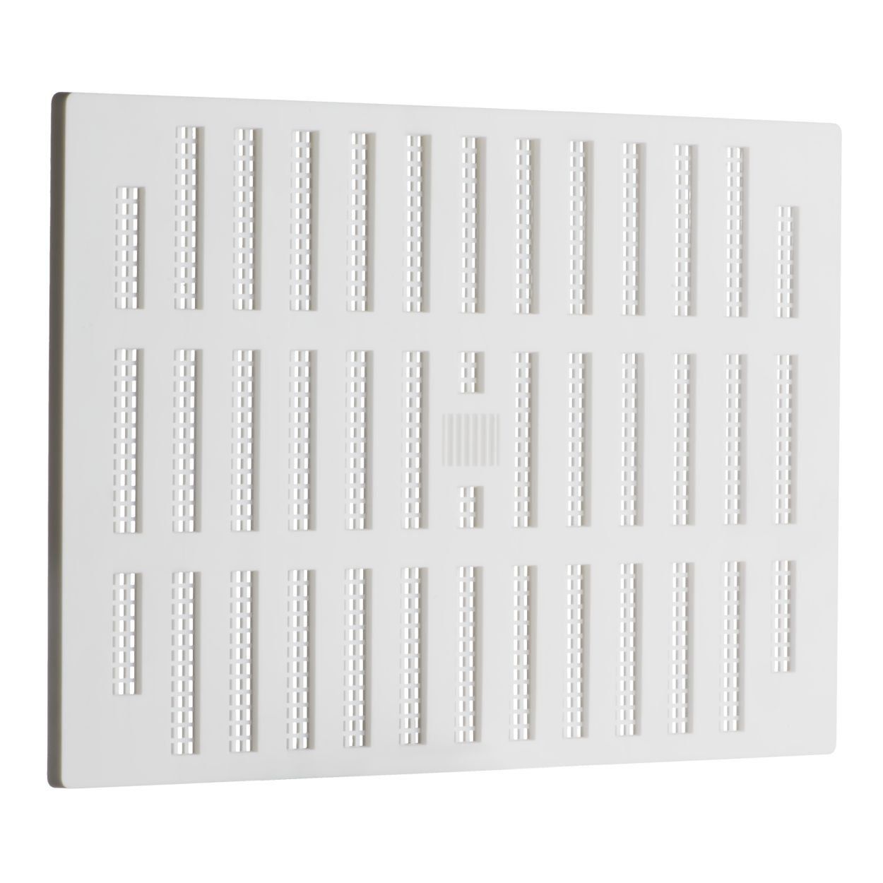 Ventilation - 9 inch x 9 inch White Plastic Adjustable Vent