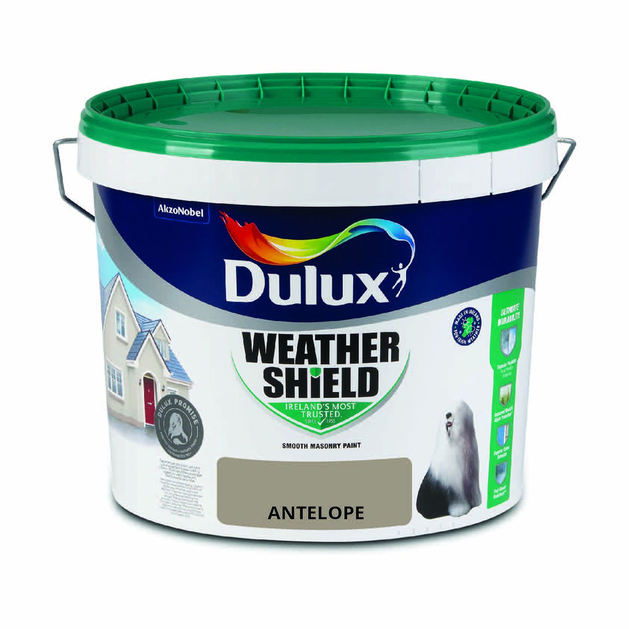 Dulux Weathershield Smooth Masonry Antelope 10L