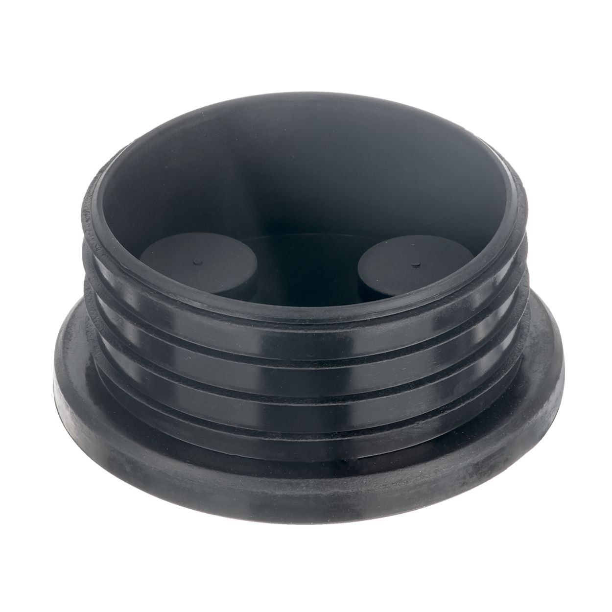 Rubber Plugs - 4" Double Inlet Rubber Plug -