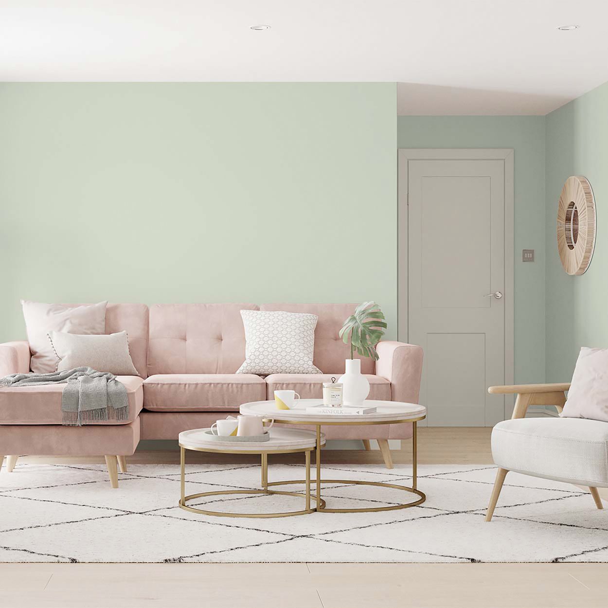 Dulux Walls & Ceilings Soft Sheen Pearl Green 5L