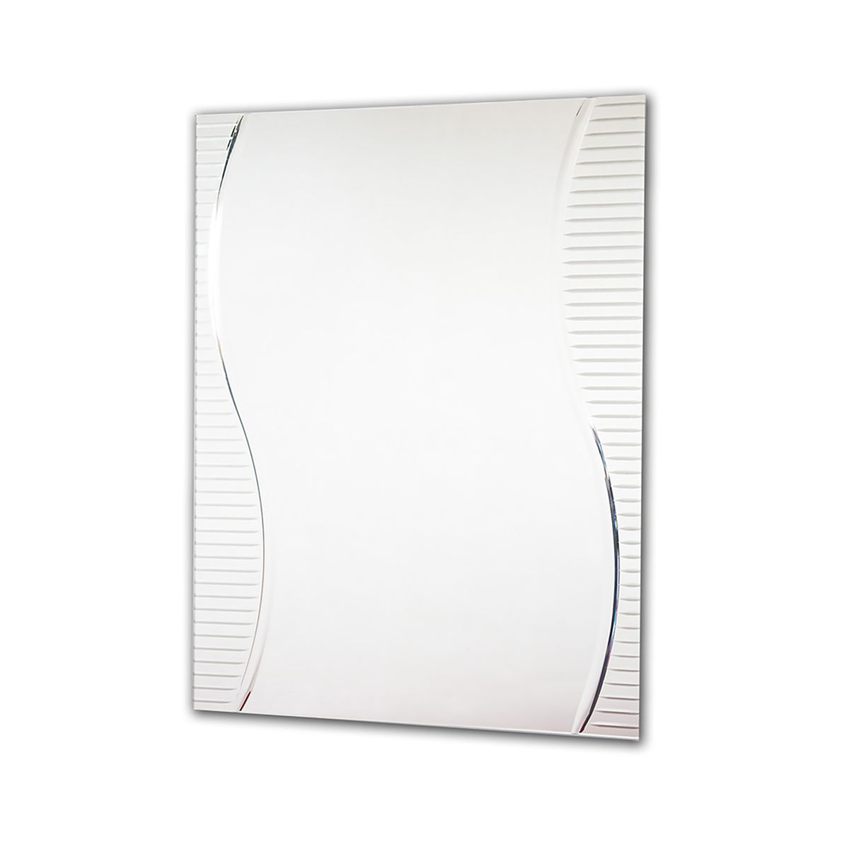 Sheridan Mirror with Etched Curves 80cm x 60cm