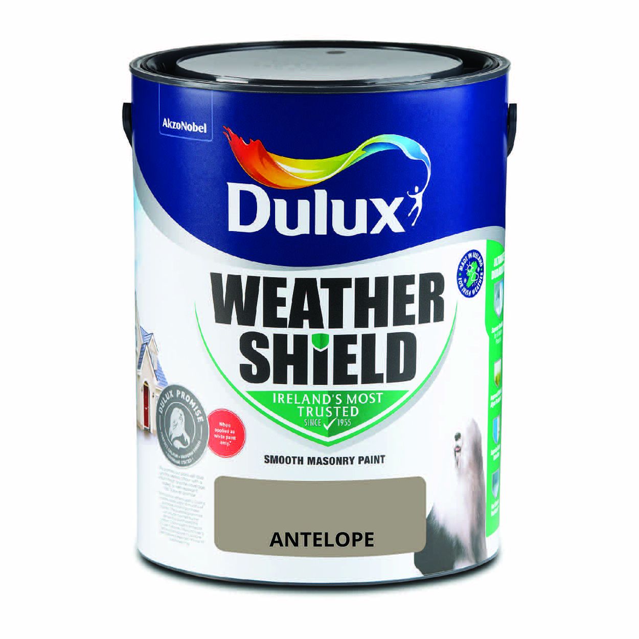 Dulux Weathershield Smooth Masonry Antelope 5L