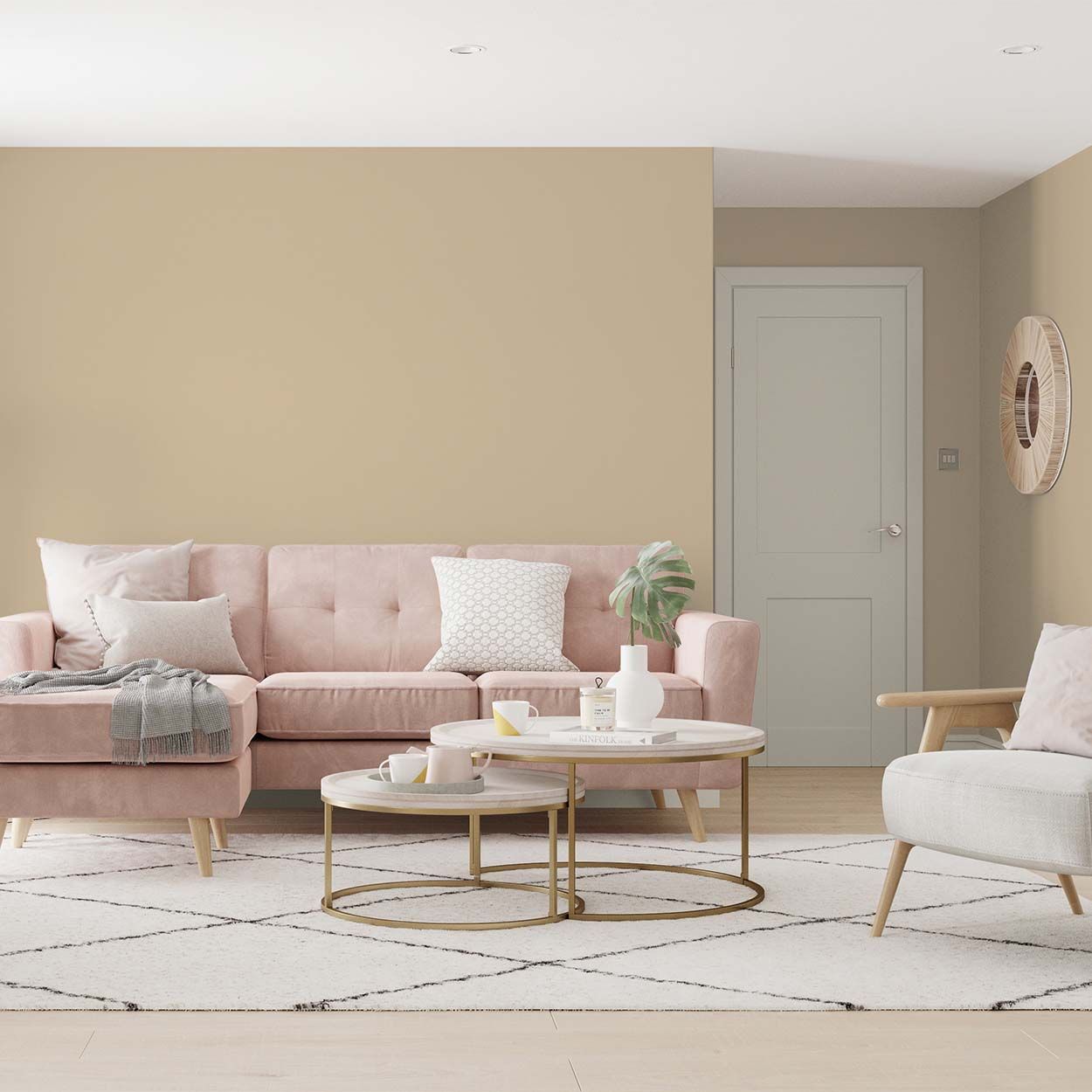 Dulux Vinyl Matt Biscotti 5L