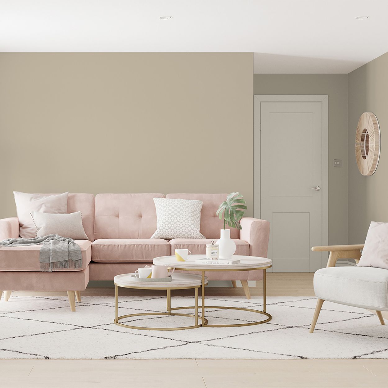 Dulux Vinyl Soft Sheen Bleached Lichen 5L