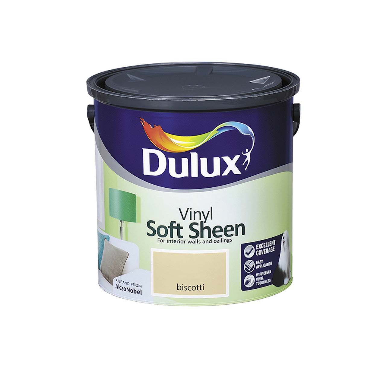 Dulux Vinyl Soft Sheen Biscotti 2.5L