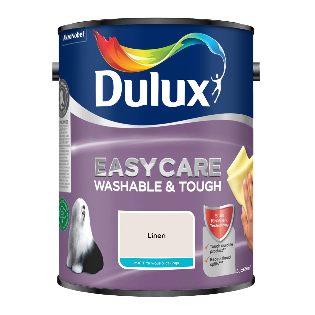 Dulux Easycare Washable & Tough Matt Linen 5L