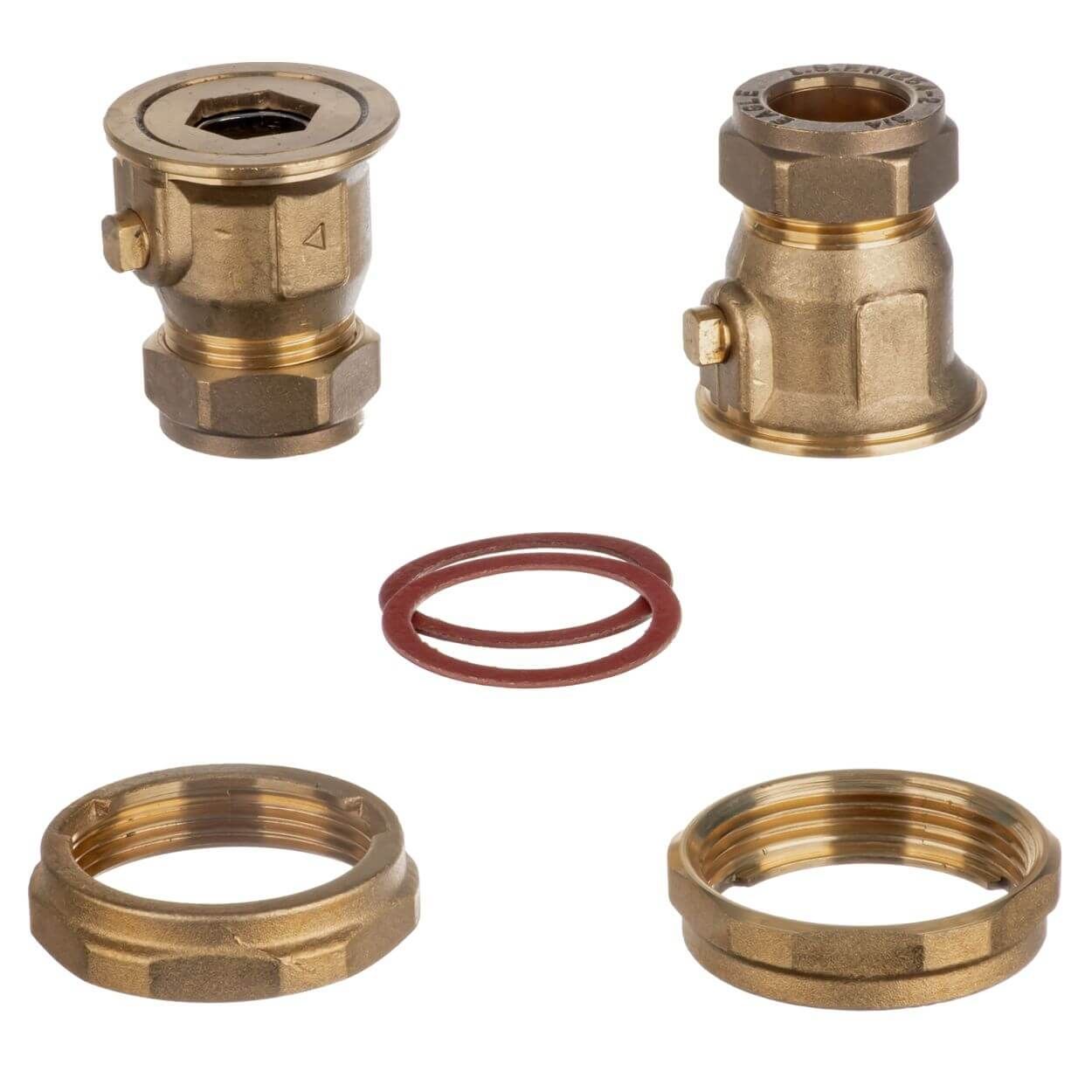 Plumbing Valves - Pair 3/4" Pump Valves (Screwdriver Operated)
