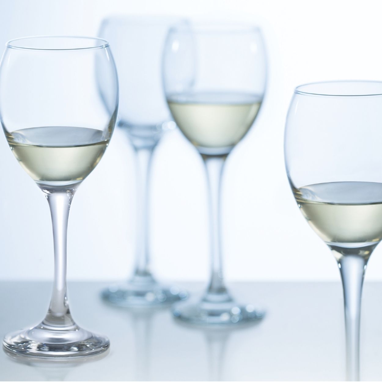 Mode Set Of 4 34Cl White Wine Glasses