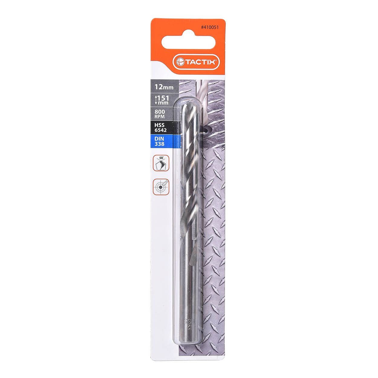 Tactix Hss Twist Drill 12Mm