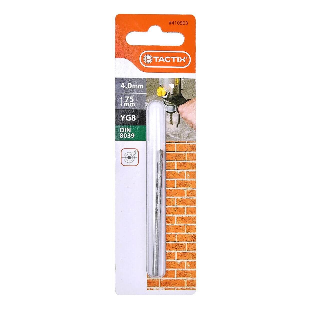 Tactix Concrete Drill 4Mm