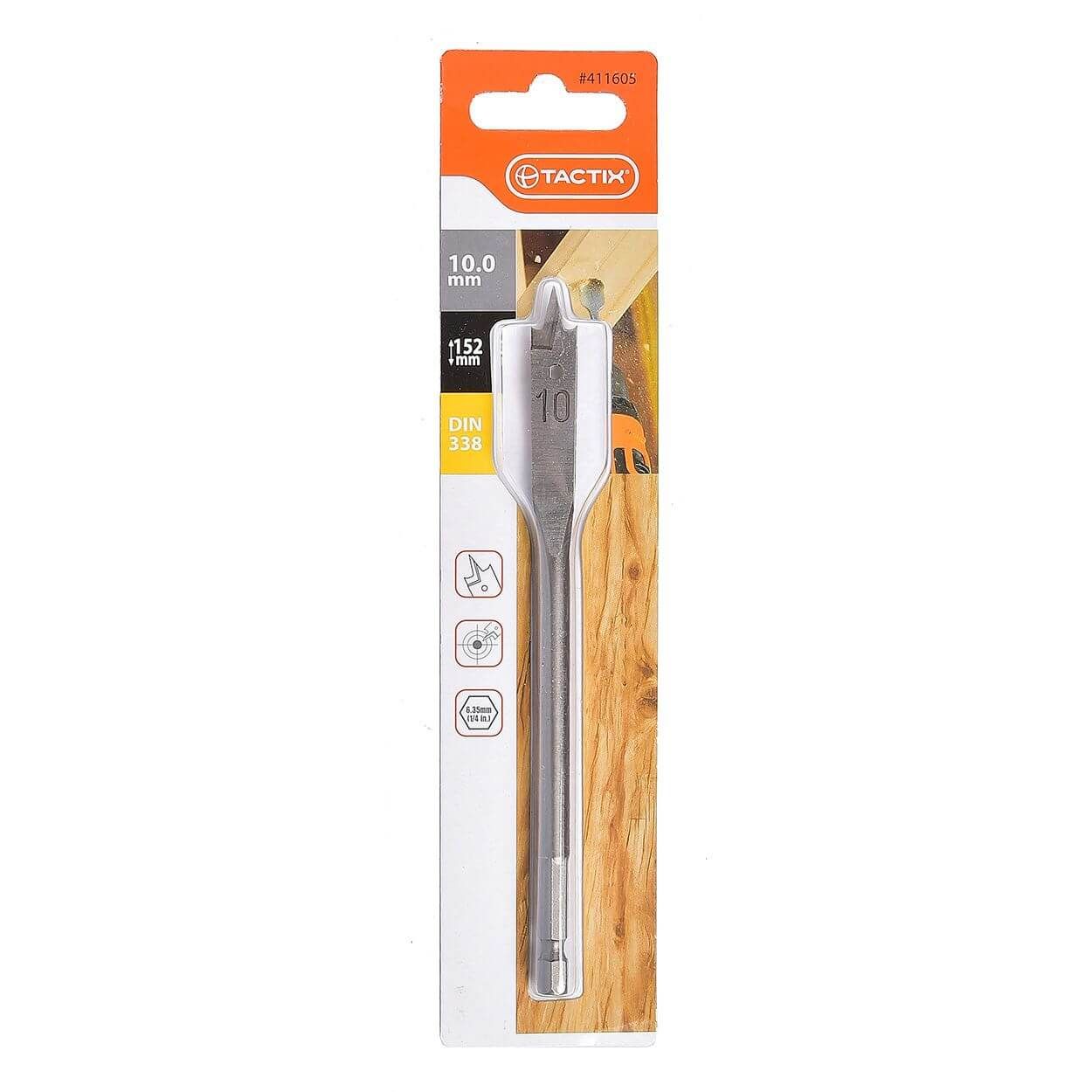 Tactix Wood Spade 10Mm