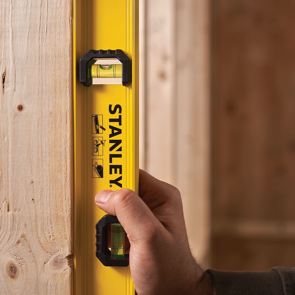 Stanley 450mm (18") Foam cast Level