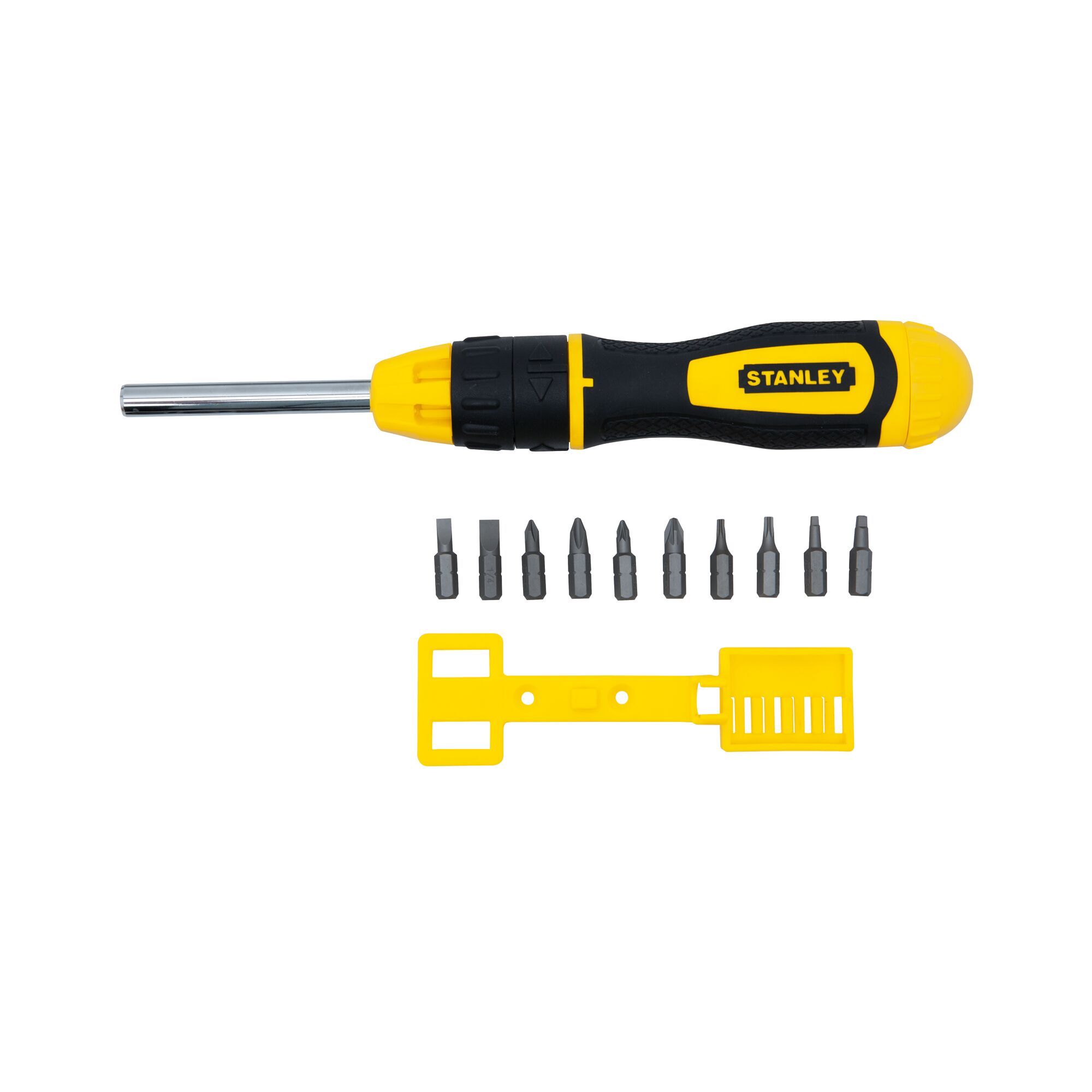 Stanley Multibit Ratchet Screwdriver + 10 Bits