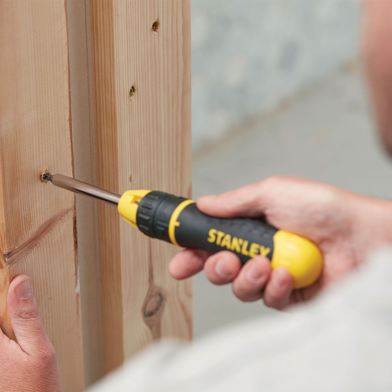 Stanley Multibit Ratchet Screwdriver + 10 Bits