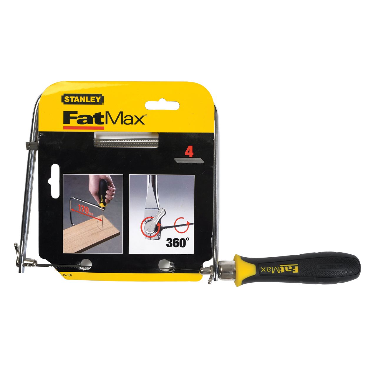 Stanley Fatmax 160mm (6 3/4") Coping Saw