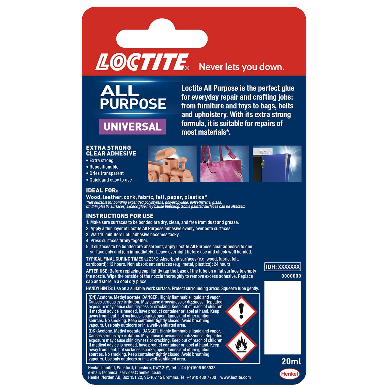 Loctite All-Purpose Extra Strong 20ml