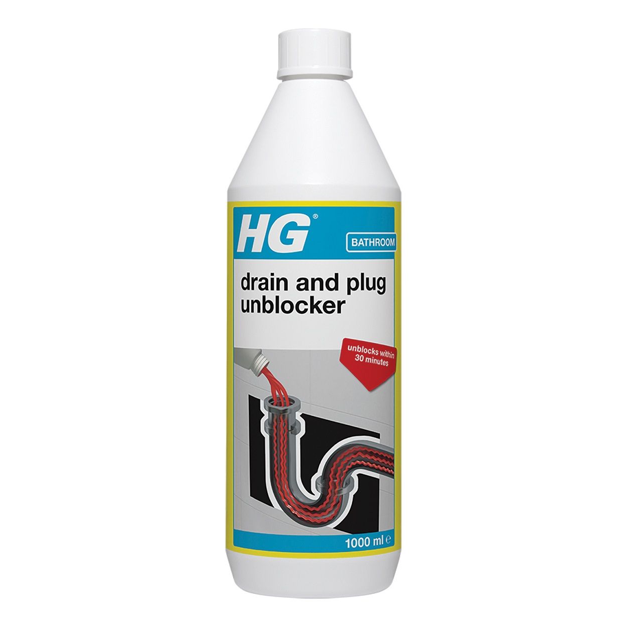 Hg 1 Litre Liquid Drain Unblocker
