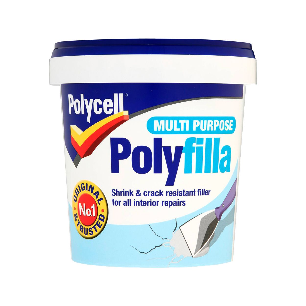 Polycell Multi Purpose Polyfilla Ready Mixed 1kg