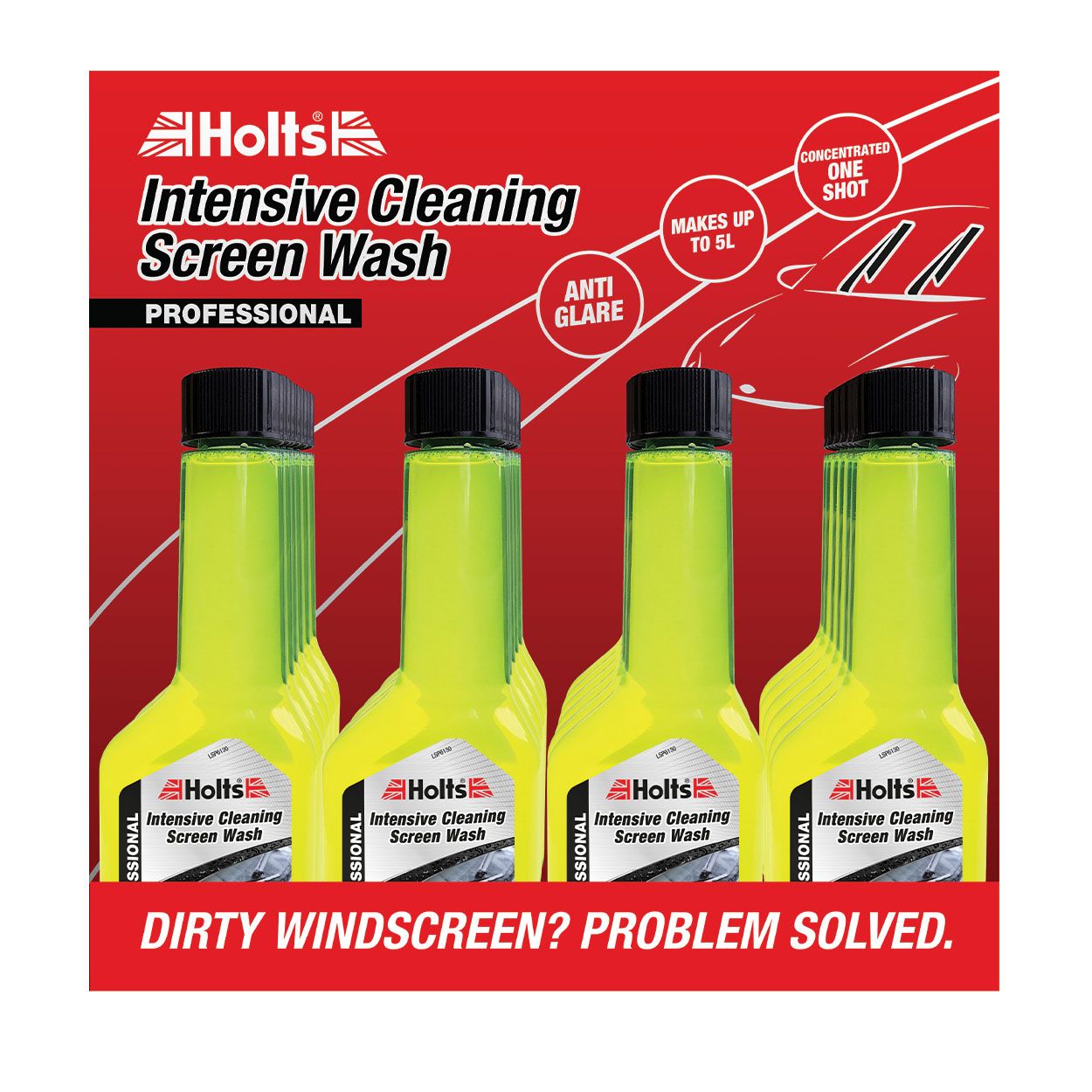 Holts Concentrated Intensive Screen Wash - 125ml