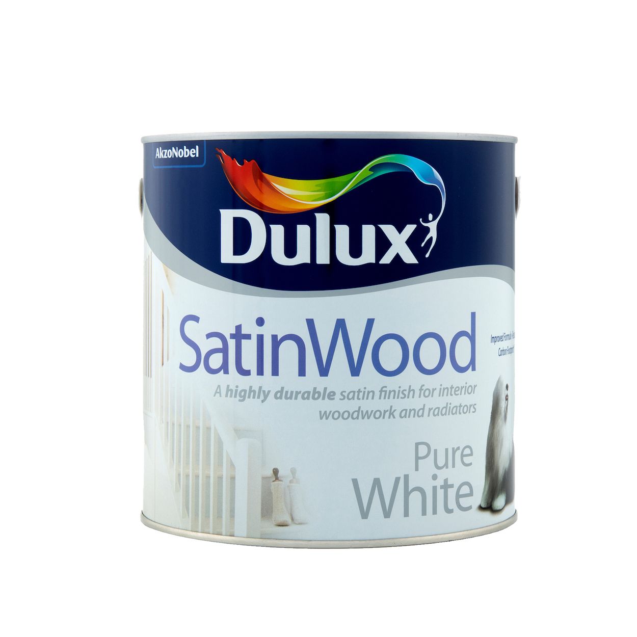 Dulux Satinwood Pure White 2.5L