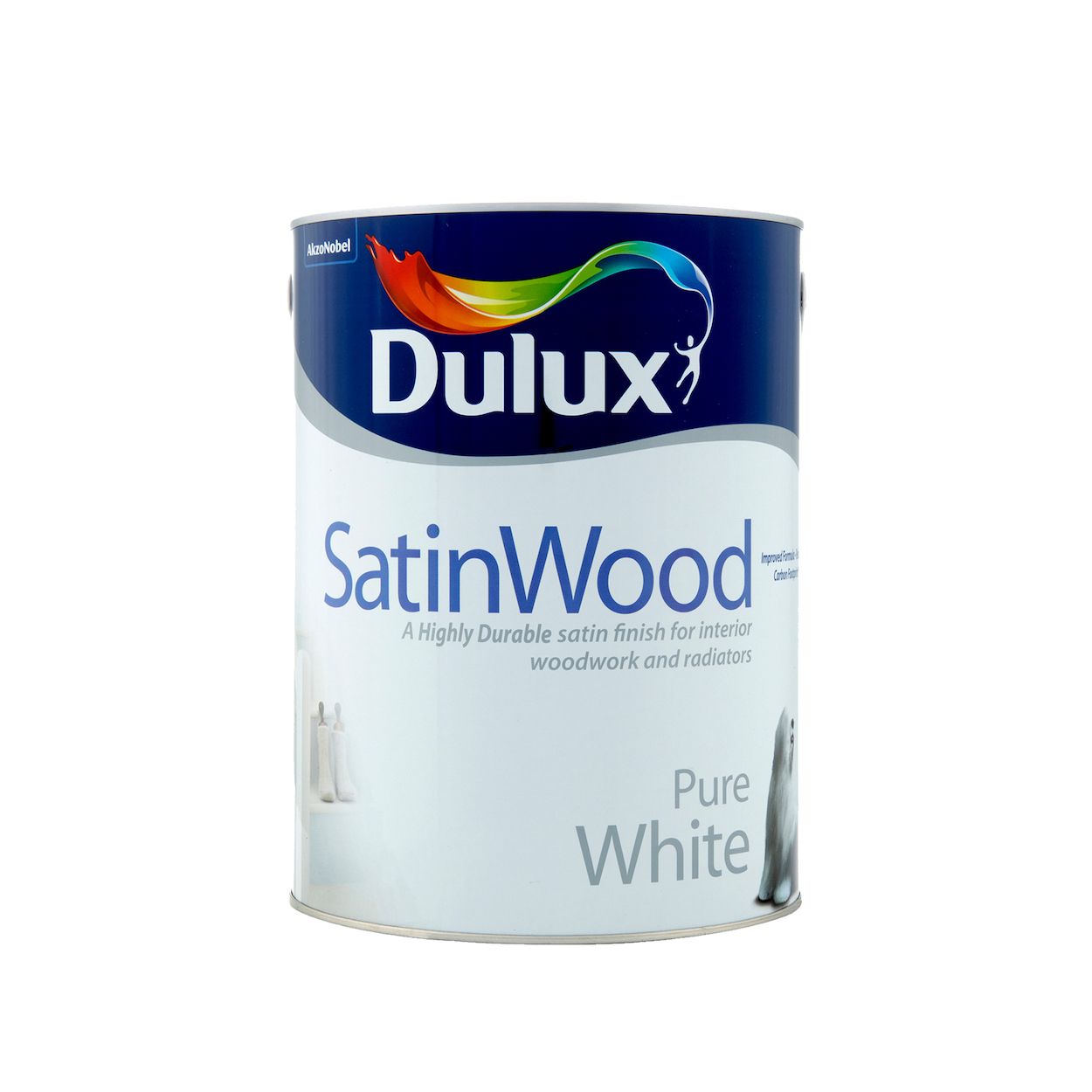 Dulux Satinwood Pure White 5L