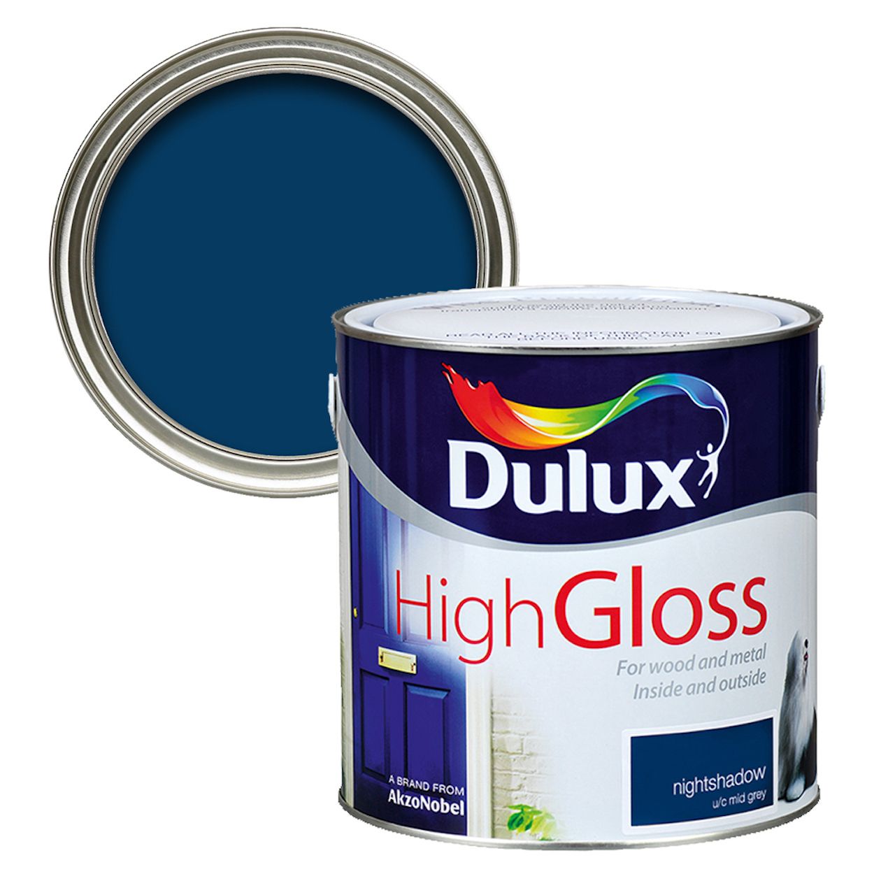 Dulux High Gloss Nightshadow 2.5L