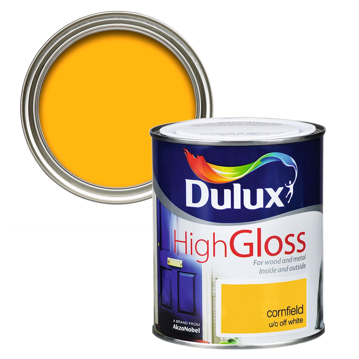 Dulux High Gloss Cornfield 750ml
