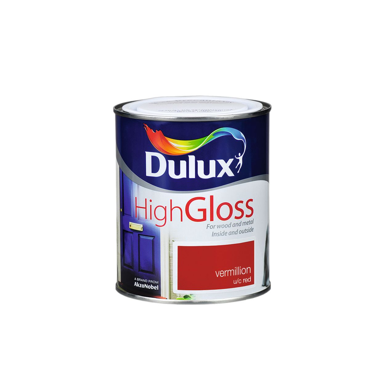 Dulux High Gloss Vermillion 750ml