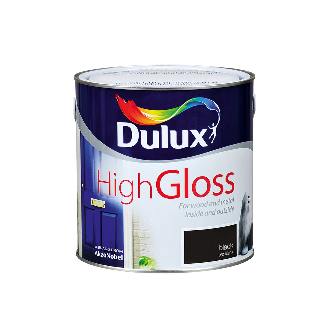 Dulux High Gloss Black 2.5L