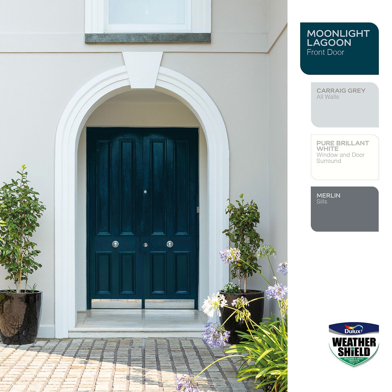 Dulux Weathershield Smooth Masonry Pure Brilliant White 5L