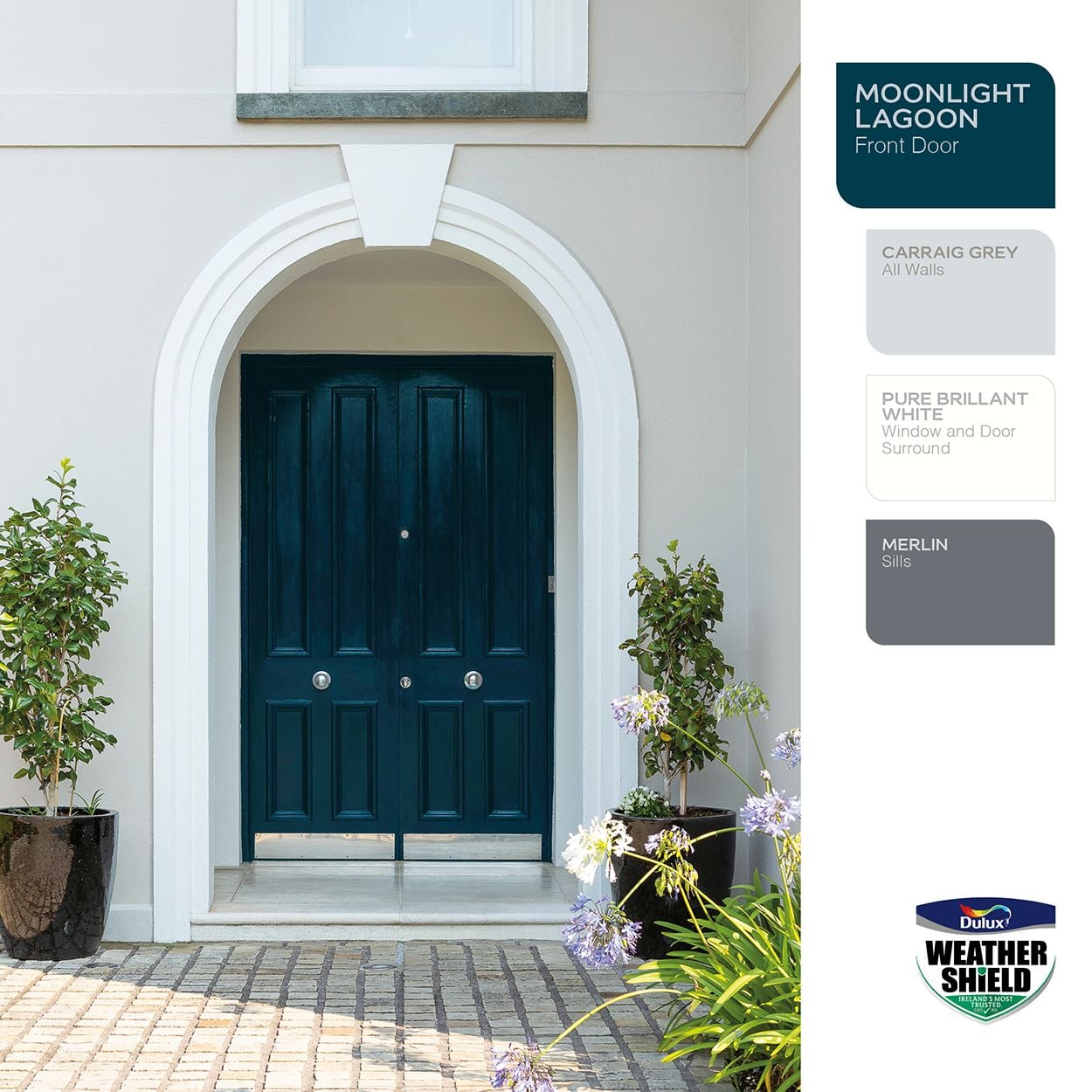 Dulux Weathershield Smooth Masonry Pure Brilliant White 5L