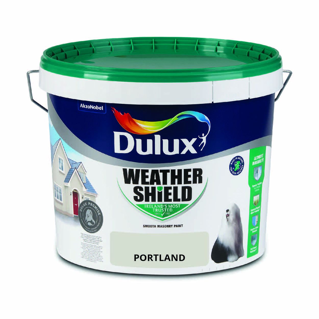 Dulux Weathershield Smooth Masonry Portland 10L