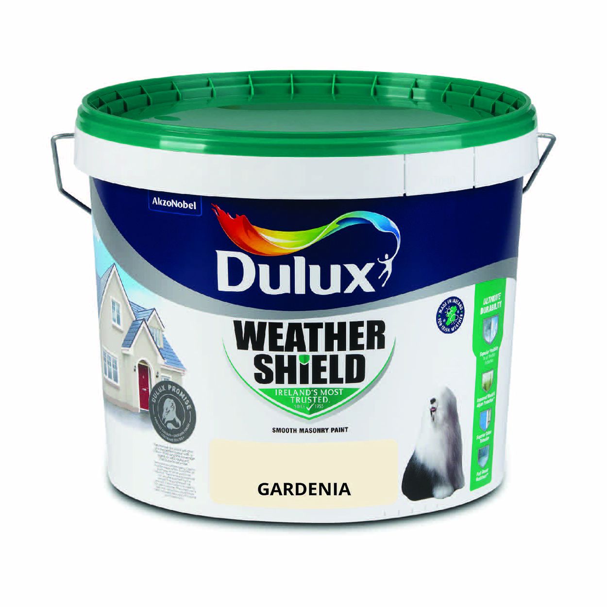 Dulux Weathershield Smooth Masonry Gardenia 10L