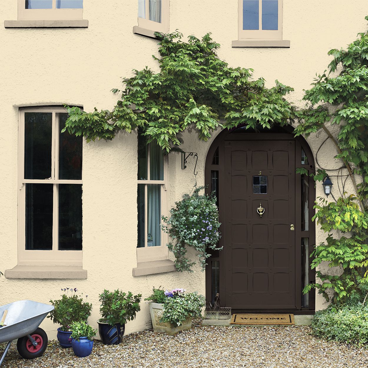 Dulux Weathershield Smooth Masonry Buttermilk 5L