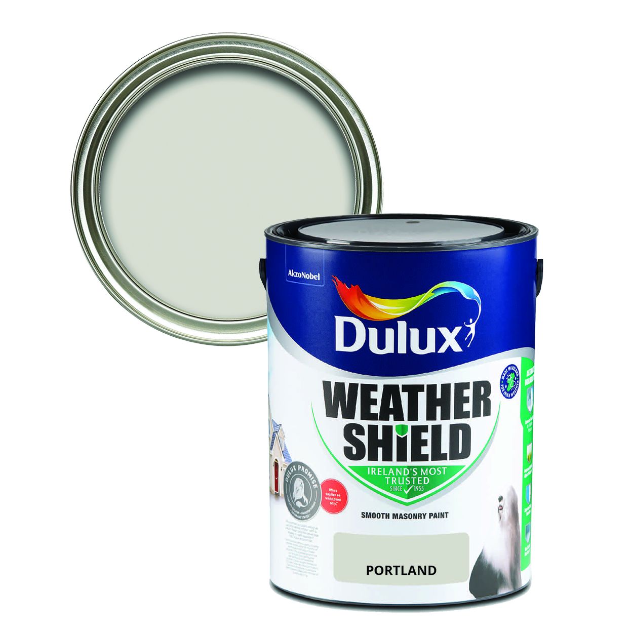 Dulux Weathershield Smooth Masonry Portland 5L