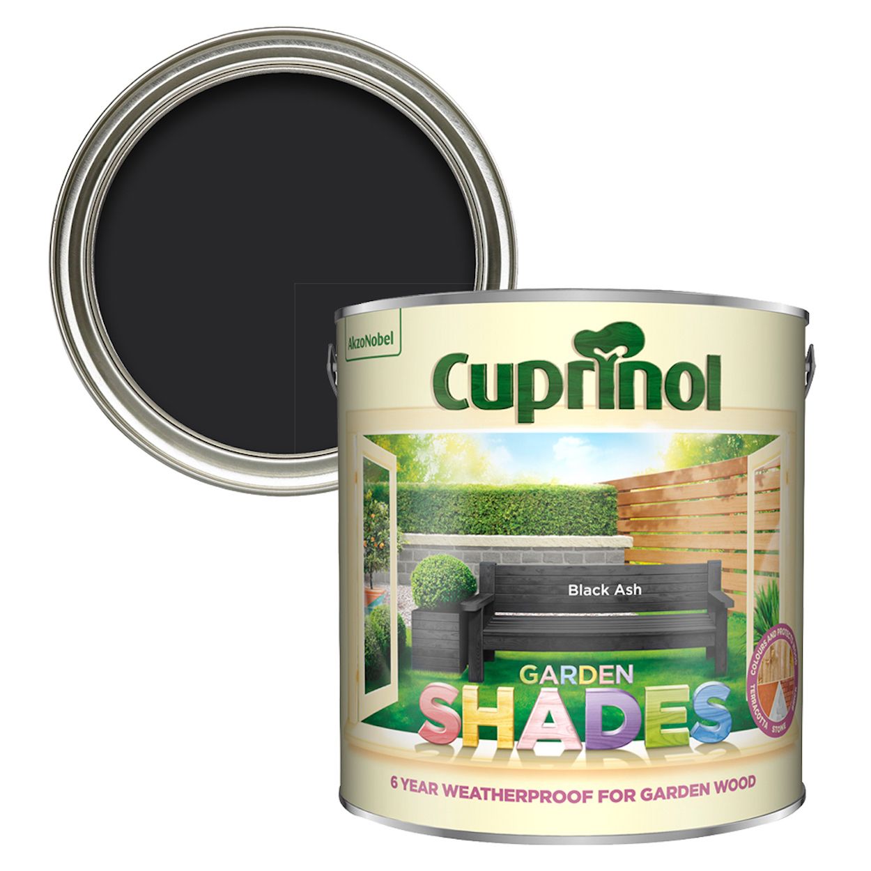 Cuprinol Garden Shades Black Ash 2.5L