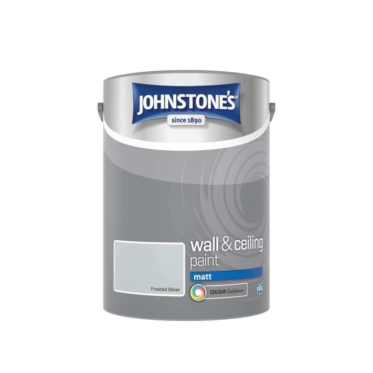 Johnstone's Vinyl Matt Frosted Silver 5ltr