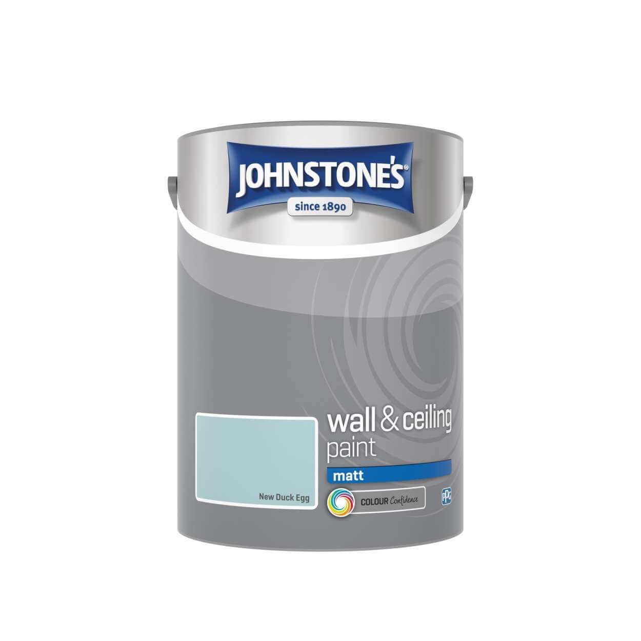 Johnstone's Vinyl Matt New Duck Egg 5ltr