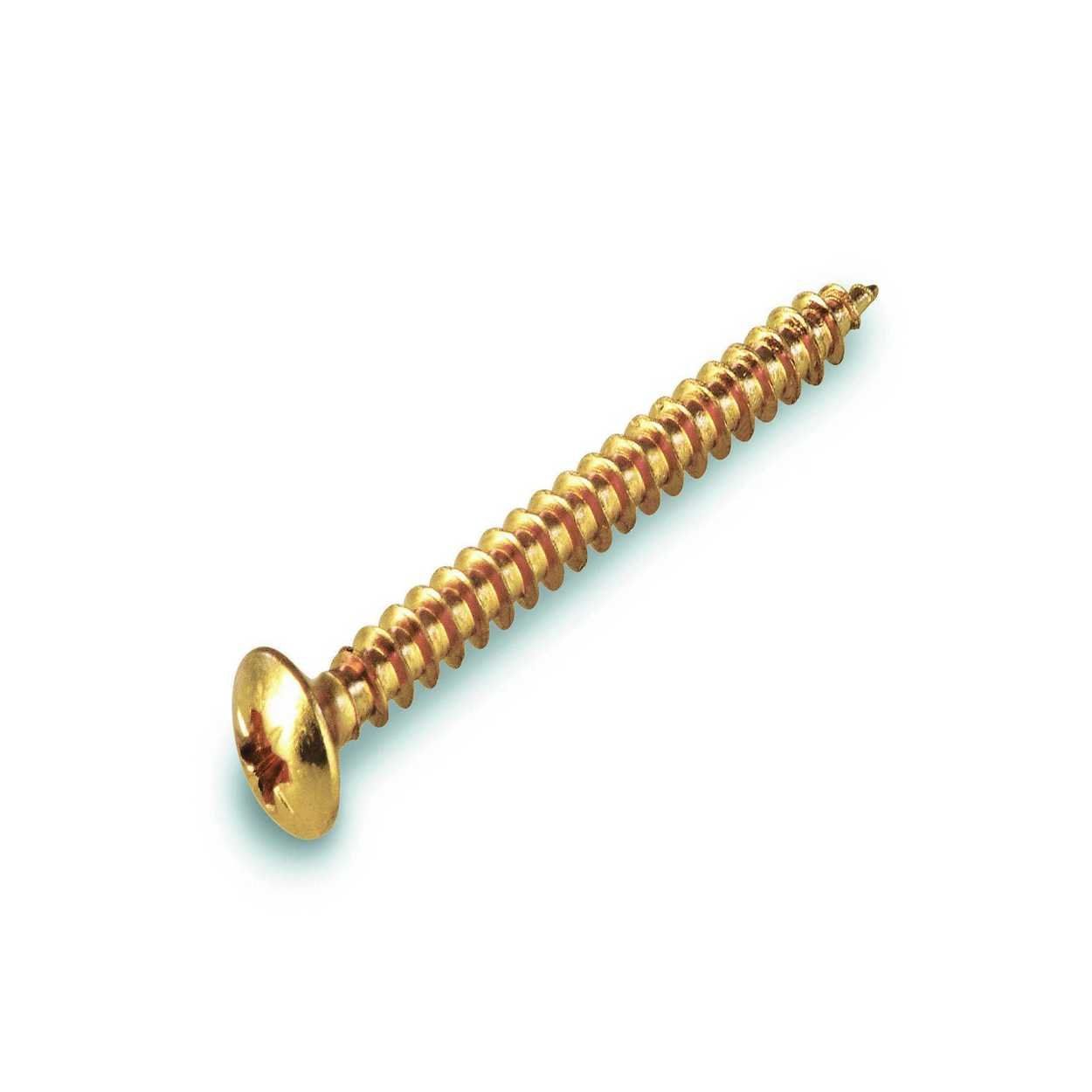Suki Chipboard Screw "Basic" 3.5X 20 Yellow Plated PZ2