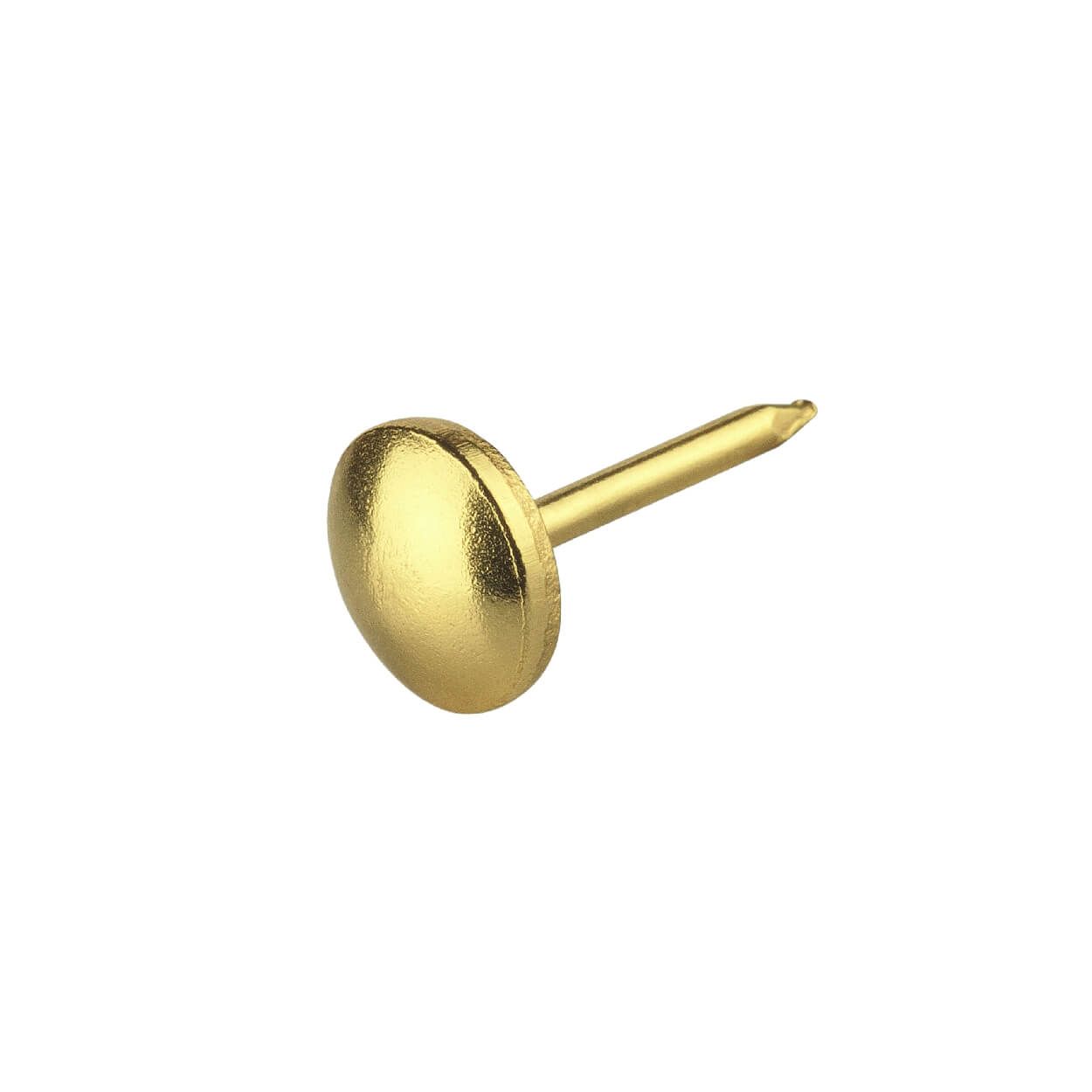 Upholstery Nail 9mm Brass Plated
