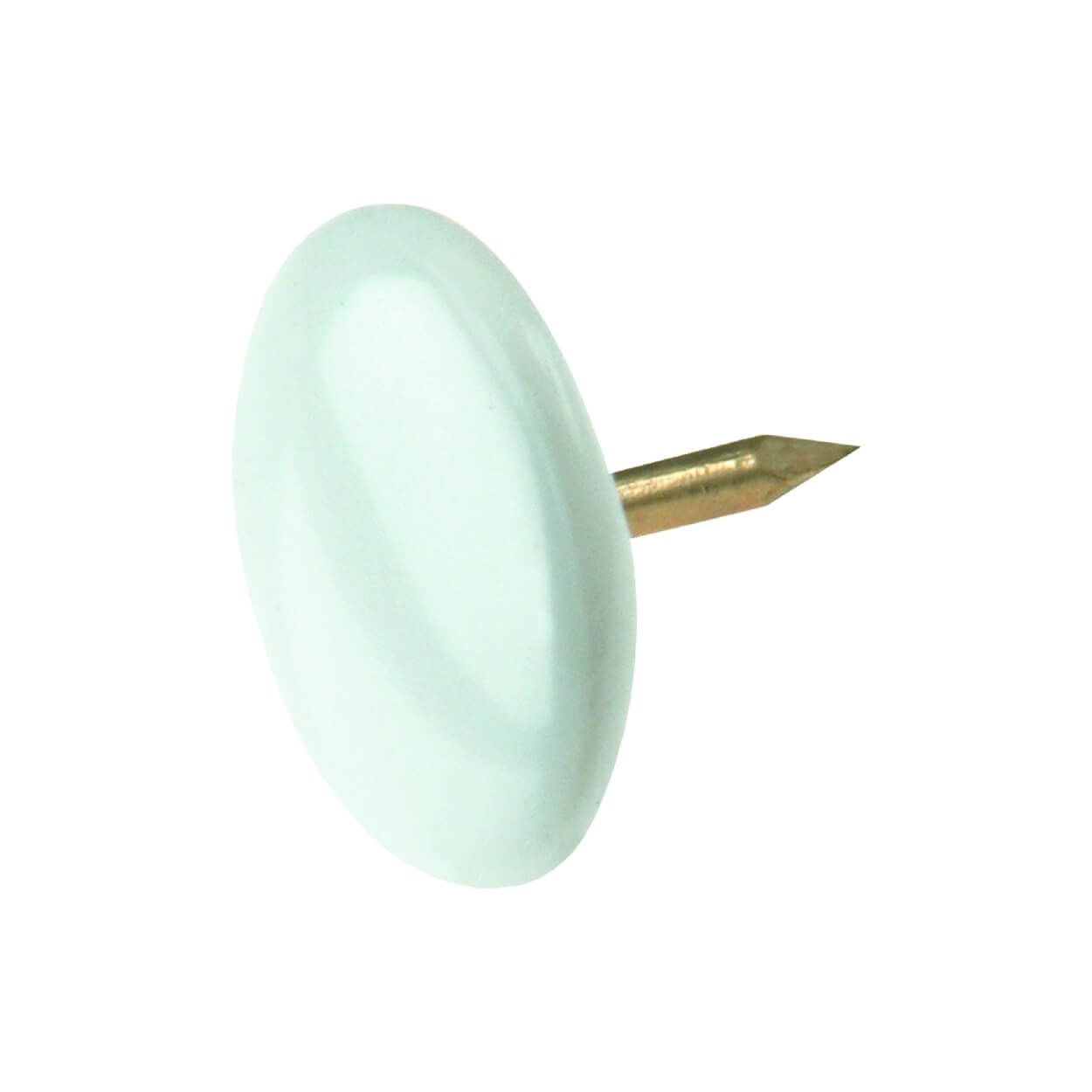 Thumb Tacks Plastic White (150)