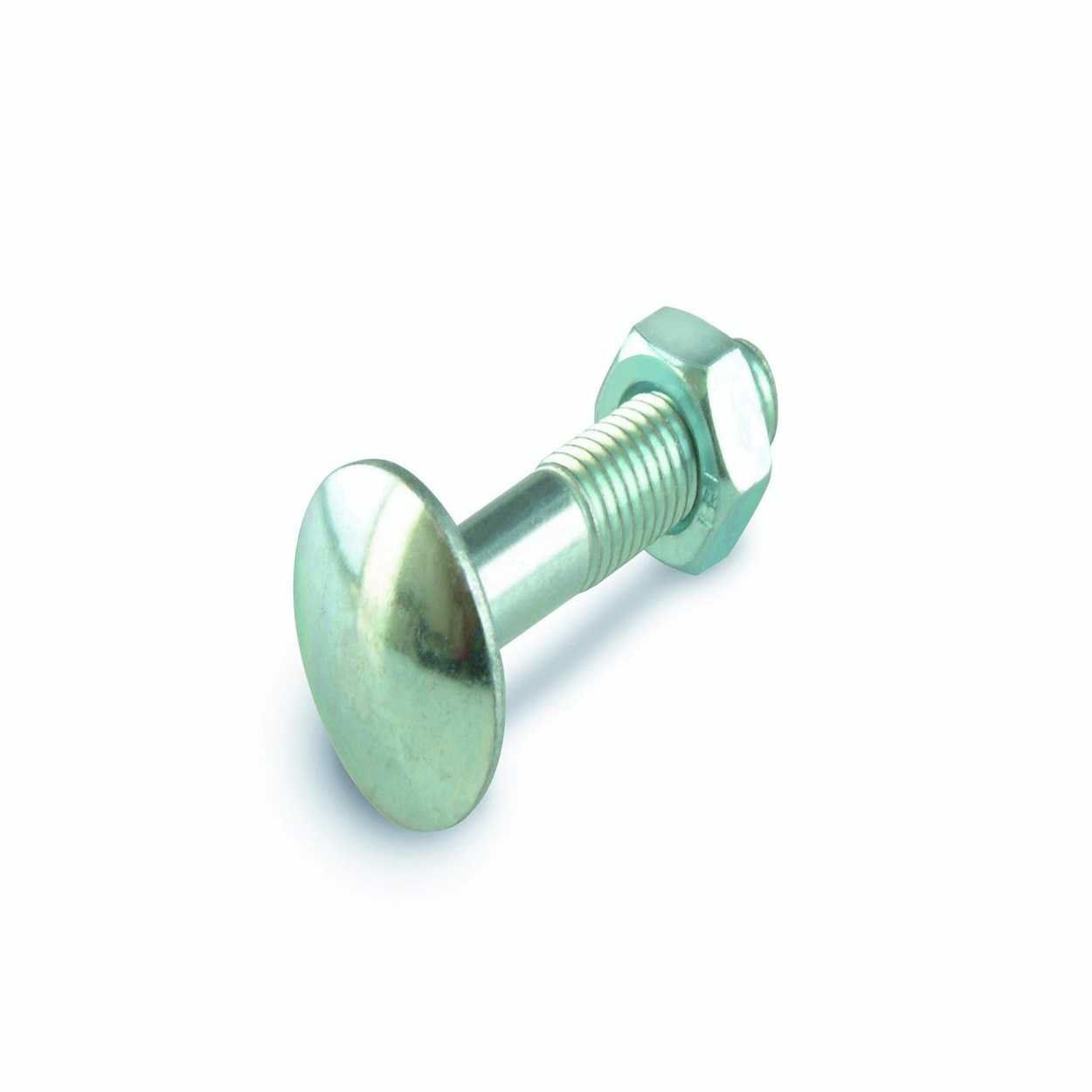 Suki Cup Square Bolt M 8X 80 Zinc Plated DIN603