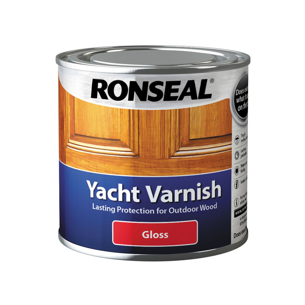 Ronseal 250ml Yacht Varnish Gloss