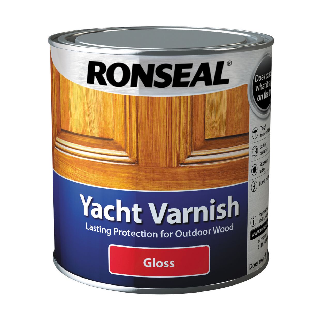 Ronseal 1L Yacht Varnish Gloss