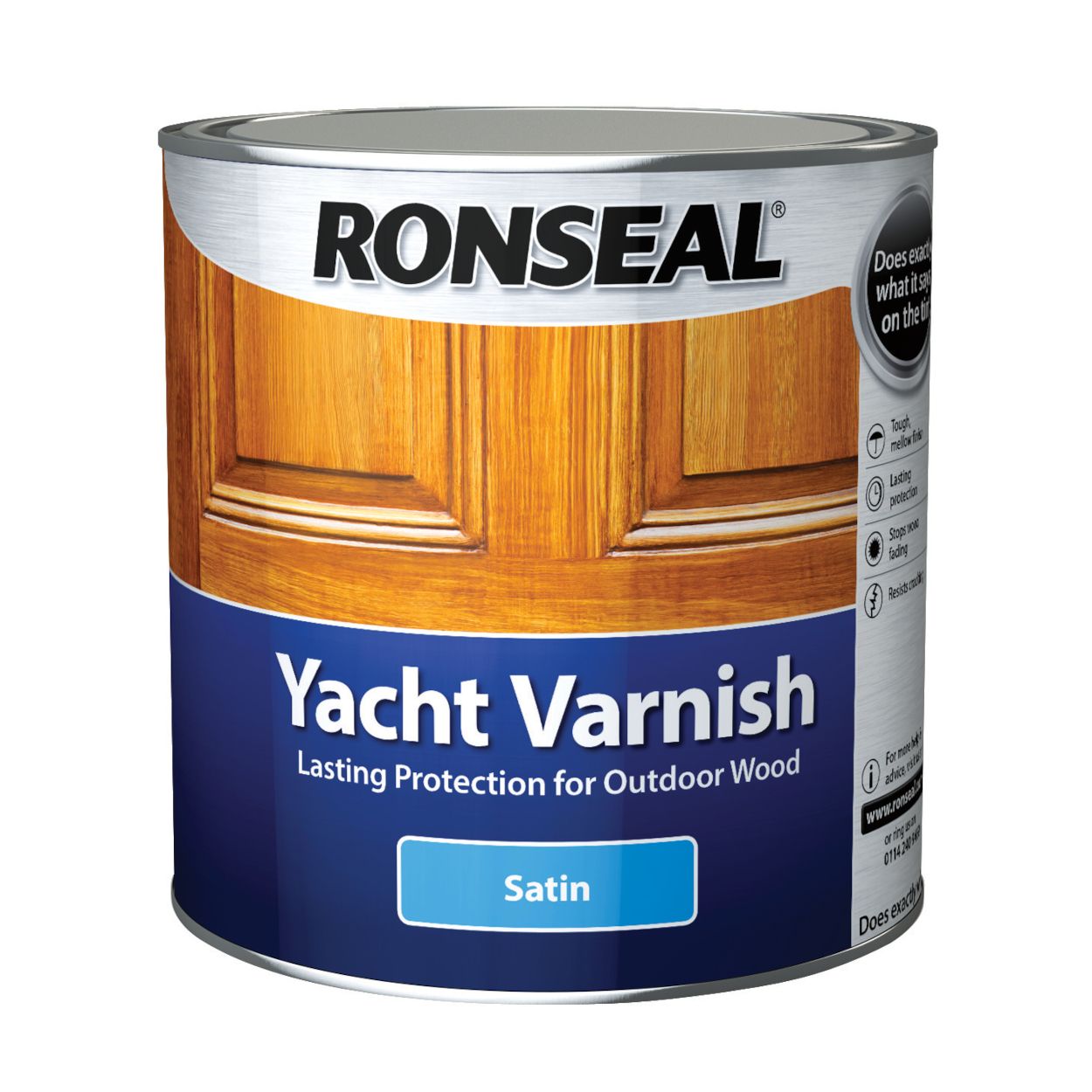 Ronseal 2.5L Yacht Varnish Satin
