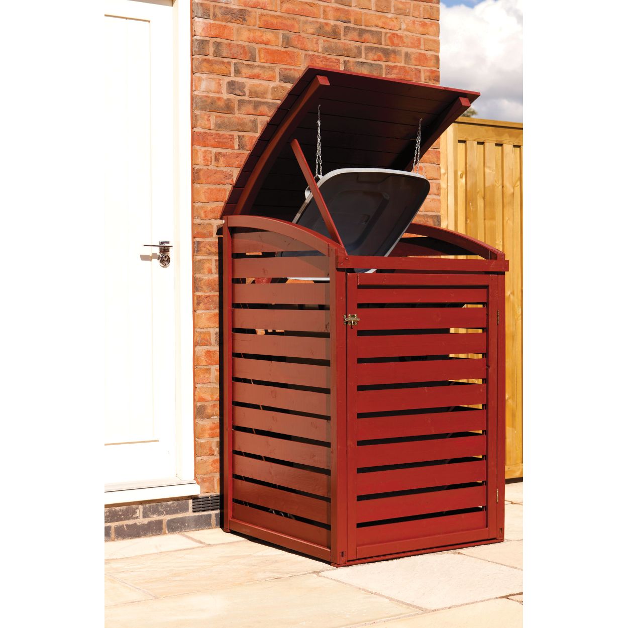 Ronseal 250ml Quick Drying Woodstain Deep Mahogany