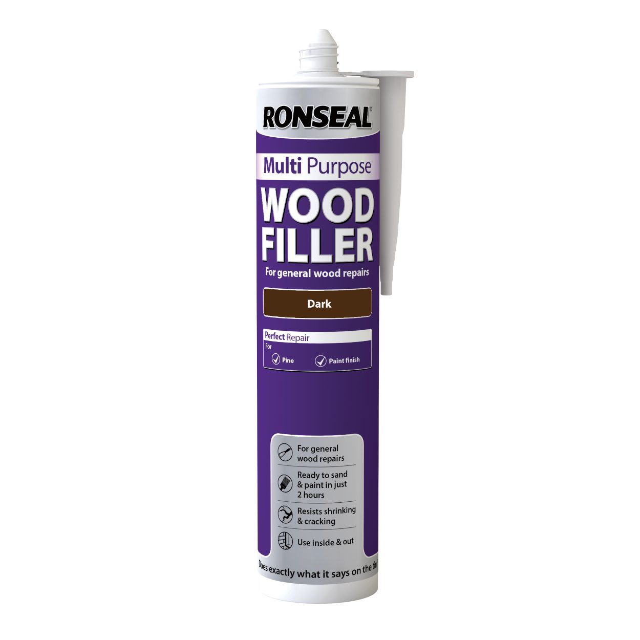 Ronseal 310ml Mutli Purpose Wood Filler Dark